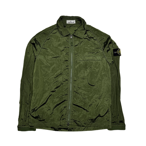Stone island khaki overshirt 2025