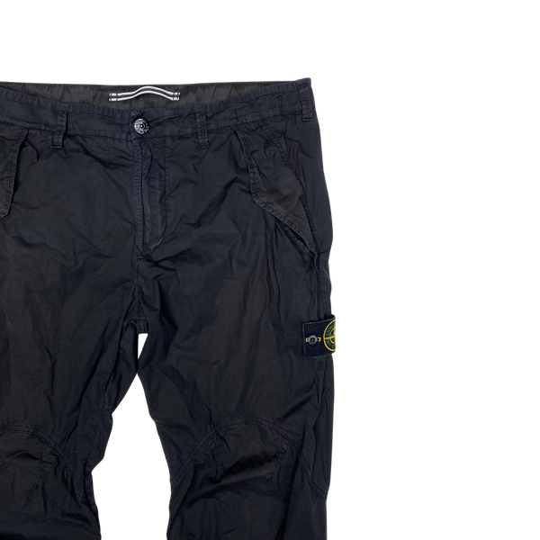 Stone Island 2018 Black RE T Cargo Trousers