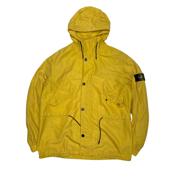 Stone Island 2018 Yellow Micro Reps Parka Jacket