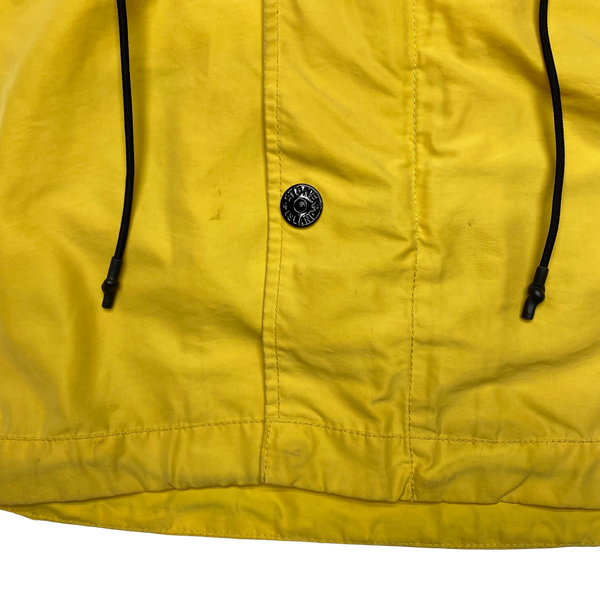 Stone Island 2018 Yellow Micro Reps Parka Jacket