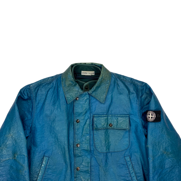 Stone Island Vintage 2000 Blue Kevlar Dutch Rope Jacket