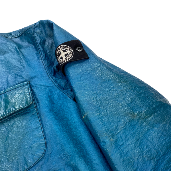 Stone Island Vintage 2000 Blue Kevlar Dutch Rope Jacket