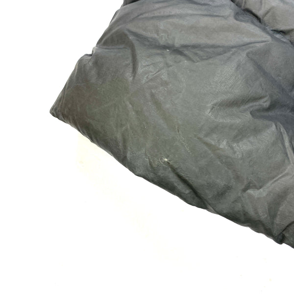 Stone Island Dark Grey Opaque Nylon Tela Down Jacket