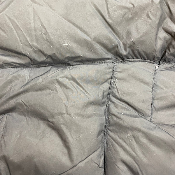 Stone Island Dark Grey Opaque Nylon Tela Down Jacket