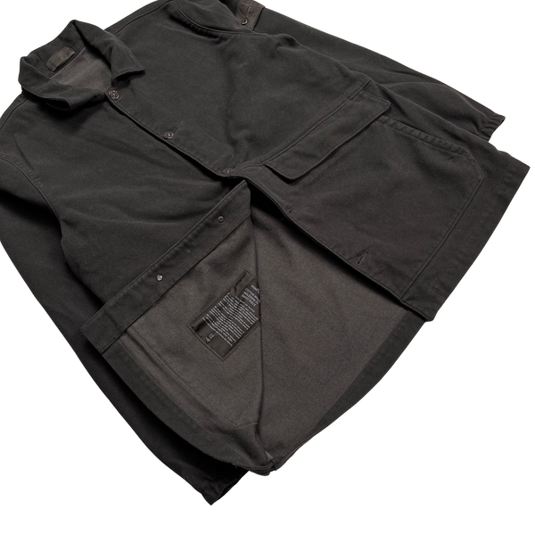 Stone Island 2021 Cotton Nylon Moleskin TC Ghost Jacket - XL