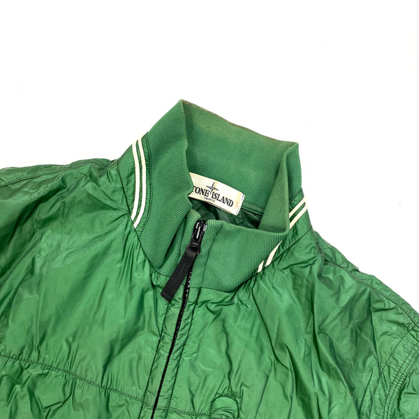 Stone Island 2012 Green Tyveck Shield Bomber Jacket