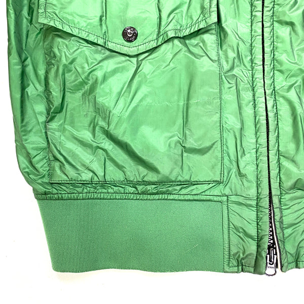 Stone Island 2012 Green Tyveck Shield Bomber Jacket