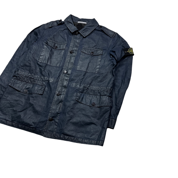 Stone Island 2011 Rip Stop Coated Multi Pocket Jacket - XL