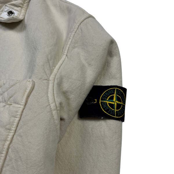 Stone Island 2001 Vintage Rare Fleece Lined Jacket - Small