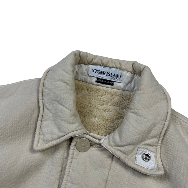 Stone Island 2001 Vintage Rare Fleece Lined Jacket - Small