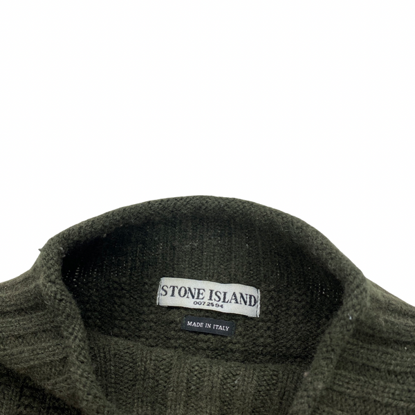 Stone Island 2003 Vintage High Neck Jumper