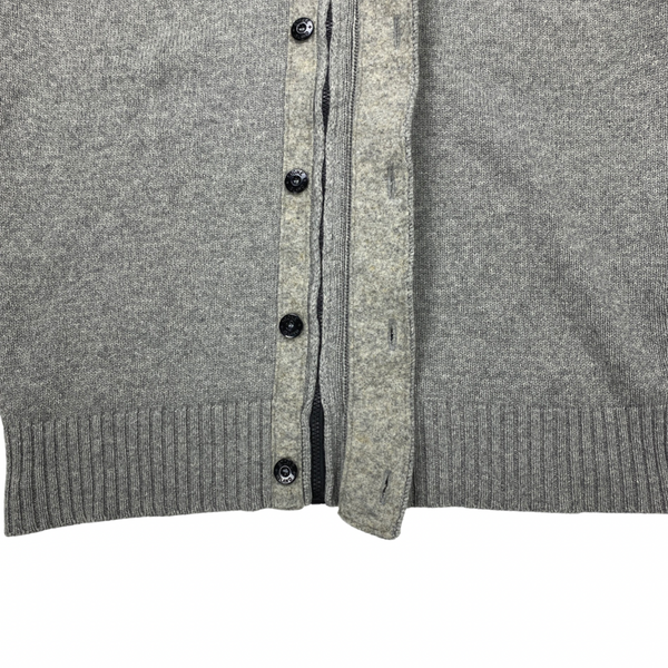 Stone island Light Grey Wool High Neck Jumper