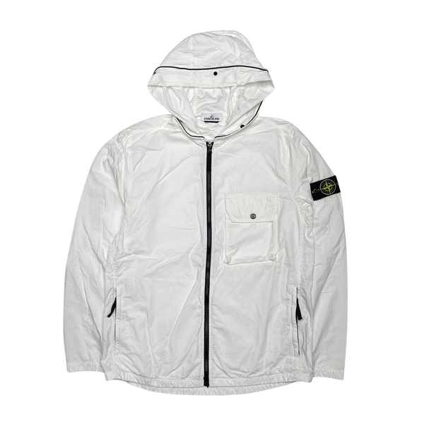 Stone Island 2021 Brushed Cotton Hooded Jacket