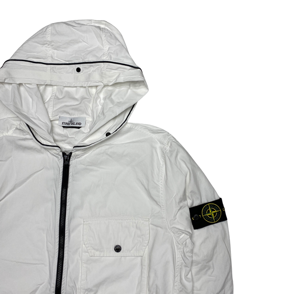 Stone Island 2021 Brushed Cotton Hooded Jacket