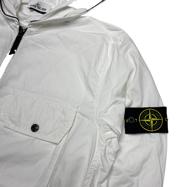 Stone Island 2021 Brushed Cotton Hooded Jacket