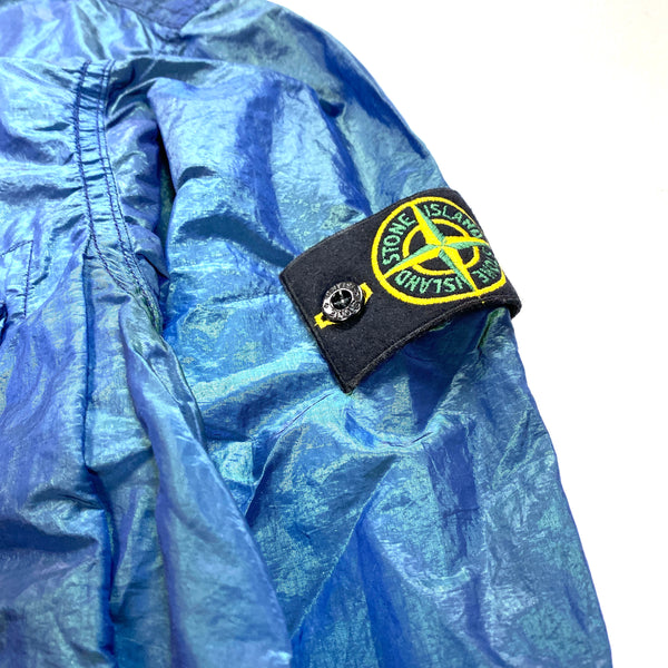 Stone Island 2017 Blue & Green Weft Overshirt