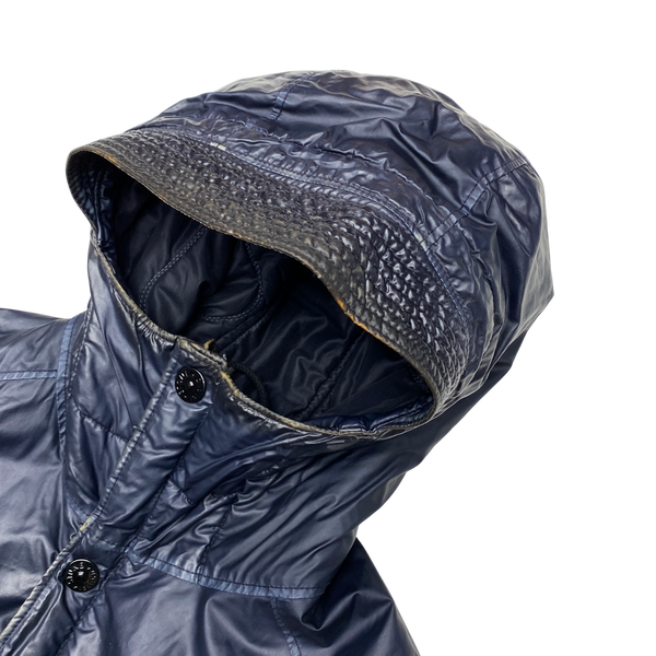 Stone Island Navy 2012 Mussola Gommata Padded Jacket