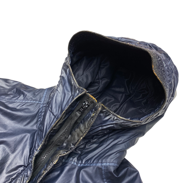 Stone Island Navy 2012 Mussola Gommata Padded Jacket