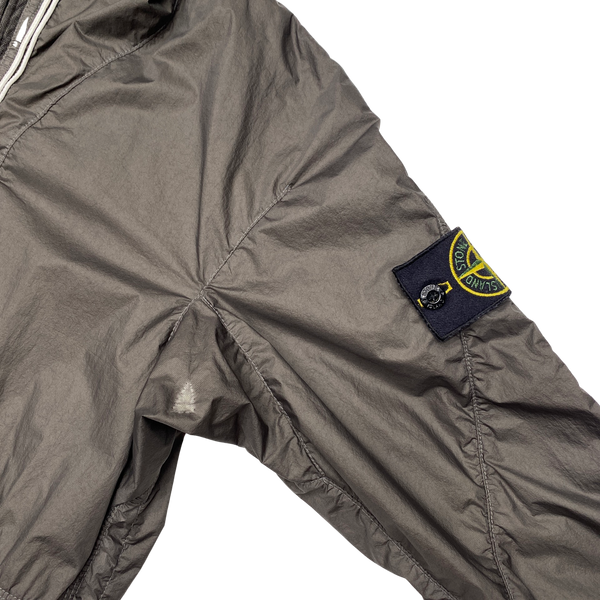 Stone Island 2011 Brown Membrana TC Hooded Rain Jacket