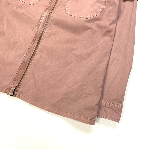 Stone Island 2016 Dusty Pink Thick Cotton Overshirt