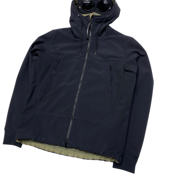 Navy cp company goggle jacket hot sale