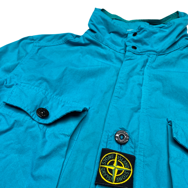 Stone Island 2020 Blue Cotton Cordura Field Jacket