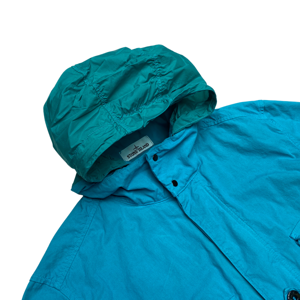 Stone Island 2020 Blue Cotton Cordura Field Jacket