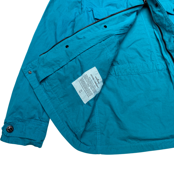 Stone Island 2020 Blue Cotton Cordura Field Jacket