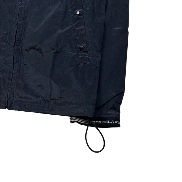 Stone Island 2005 Nylon Shimmer Hooded Jacket - Large