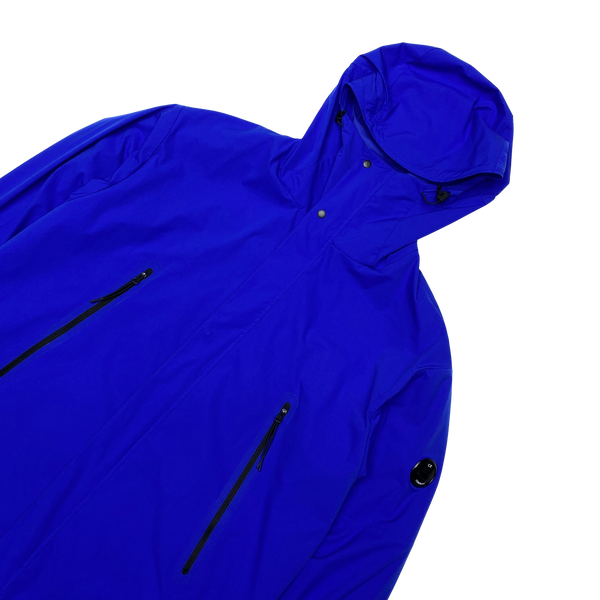 CP Company Blue Pro Tek Fishtail Parka Jacket
