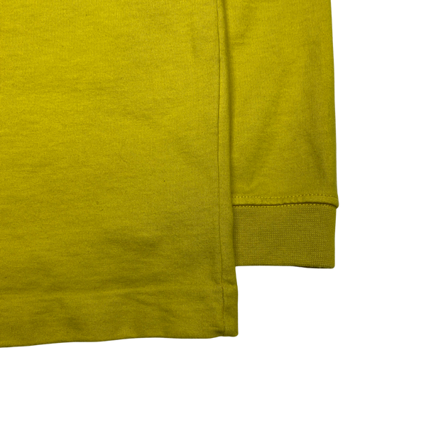 Stone Island 2019 Yellow Crewneck Sweatshirt