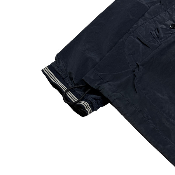 Stone Island 2005 Nylon Shimmer Hooded Jacket - Large