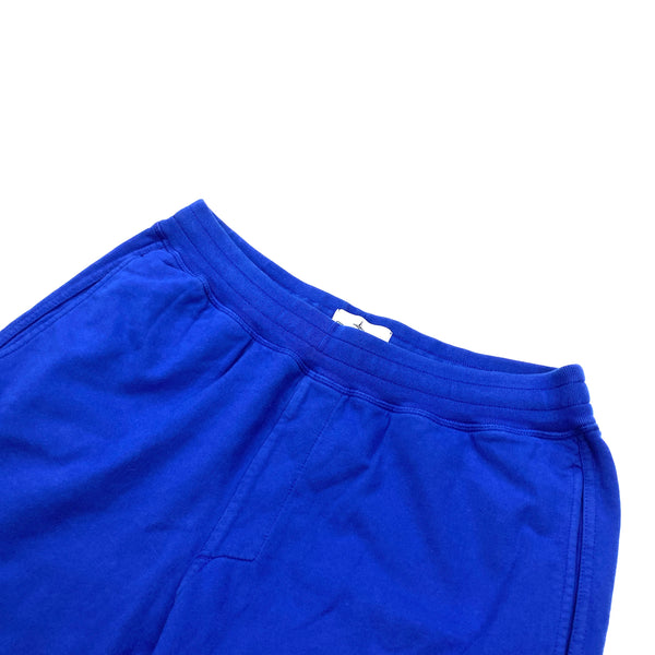 Stone Island Royal Blue Cotton Shorts