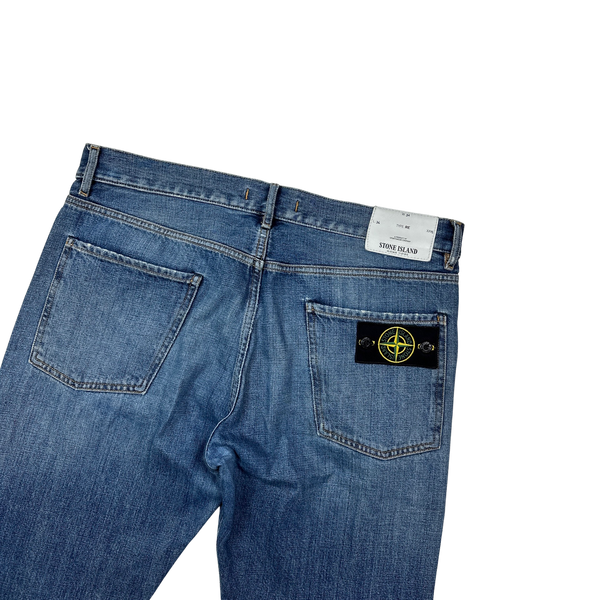 Stone Island 2010 Regular Fit Light Wash Jeans - 34"