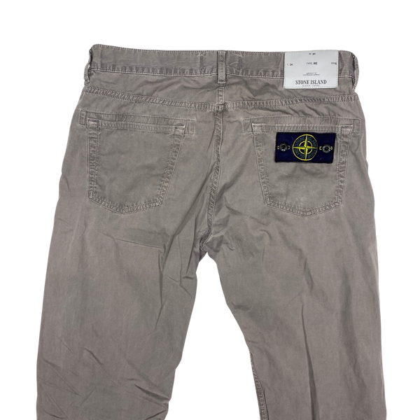 Stone Island 2013 Grey RE Cotton Trousers