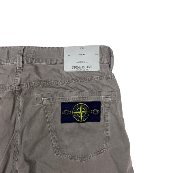 Stone Island 2013 Grey RE Cotton Trousers