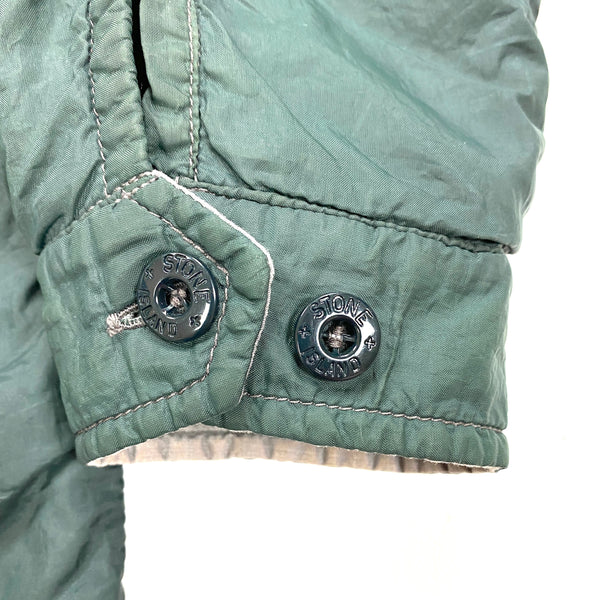 Stone Island Green Vintage Nylon Overshirt