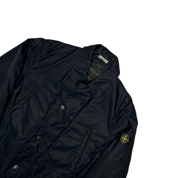 Stone Island Black Vintage 1997 Nylam Dutch Rope Jacket