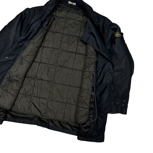 Stone Island Black Vintage 1997 Nylam Dutch Rope Jacket