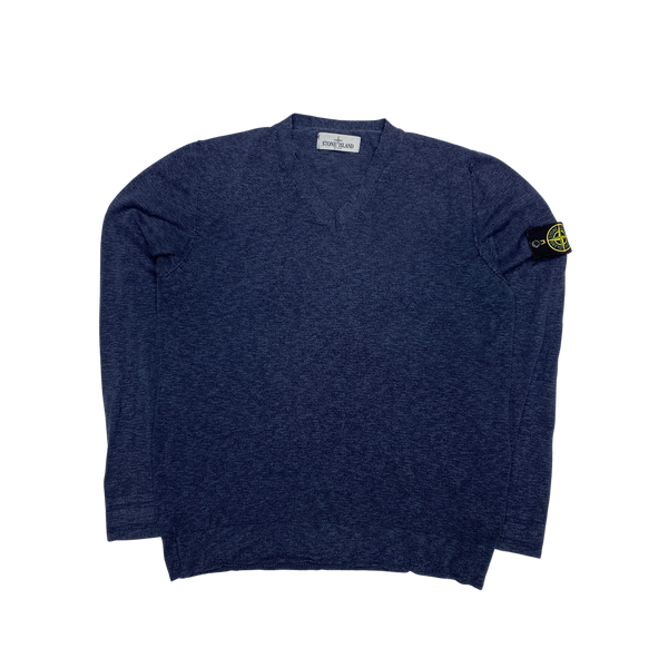 Stone Island 2013 Navy Cotton Pullover Jumper