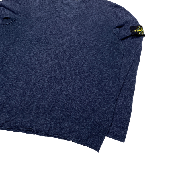 Stone Island 2013 Navy Cotton Pullover Jumper