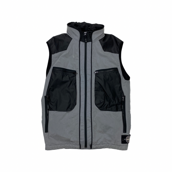 Stone Island Garment Dyed Plated Reflective 3 in 1 Jacket