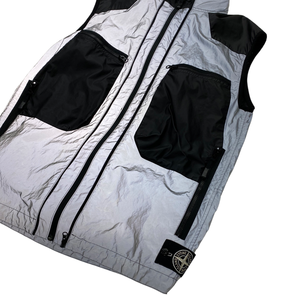 Stone Island Garment Dyed Plated Reflective 3 in 1 Jacket