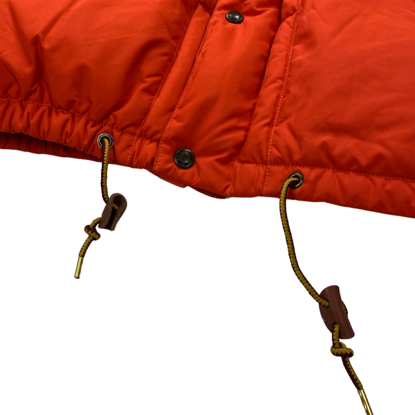 Ralph Lauren Orange Down Filled Puffer Jacket