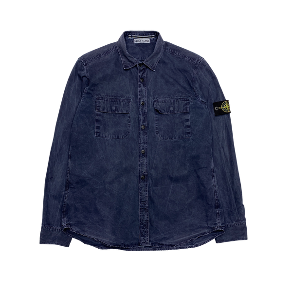 Stone Island 2011 Navy Cotton Overshirt