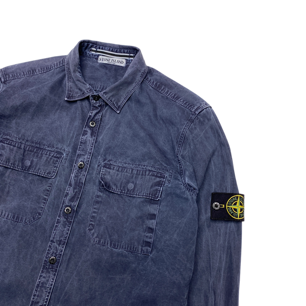 Stone Island 2011 Navy Cotton Overshirt