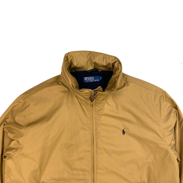 Ralph Lauren Sand Fleece Lined Harrington Jacket