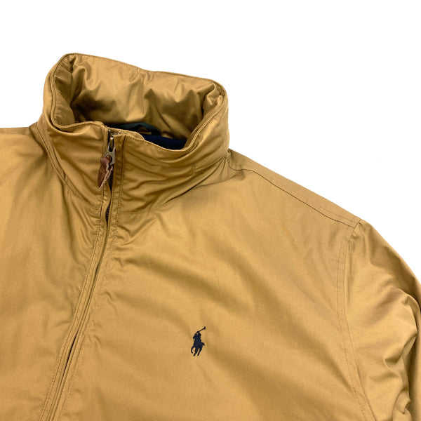 Ralph Lauren Sand Fleece Lined Harrington Jacket
