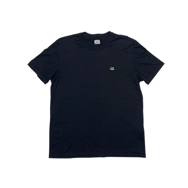 CP Company Black Goggle Print T Shirt