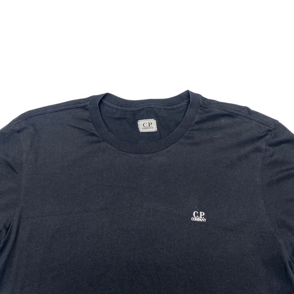 CP Company Black Goggle Print T Shirt